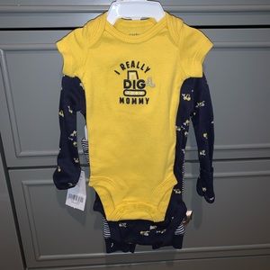 Preemie three piece set